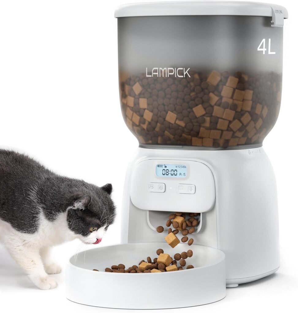 Alimentadores para Mascotas Comedero Automatico para Gatos
