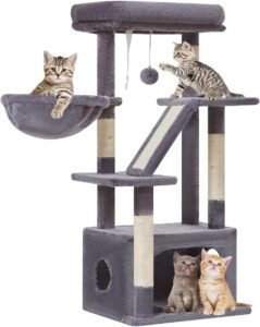 Rascadores y gimnasio para gatos torre de 38.5